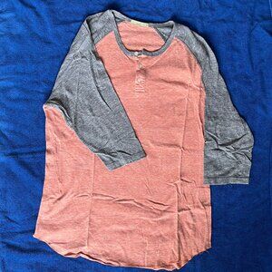 Alternative Earth 3/4 Sleeve T-Shirt size large